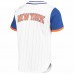 Men's New York Knicks Starter White Scout Baseball Fashion Jersey