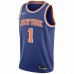 New York Knicks Obi Toppin Men's Nike Royal 2020 NBA Draft First Round Pick Swingman Jersey - Icon Edition