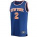 New York Knicks Miles McBride Men's Fanatics Branded Blue 2021/22 Fast Break Replica Jersey - Icon Edition