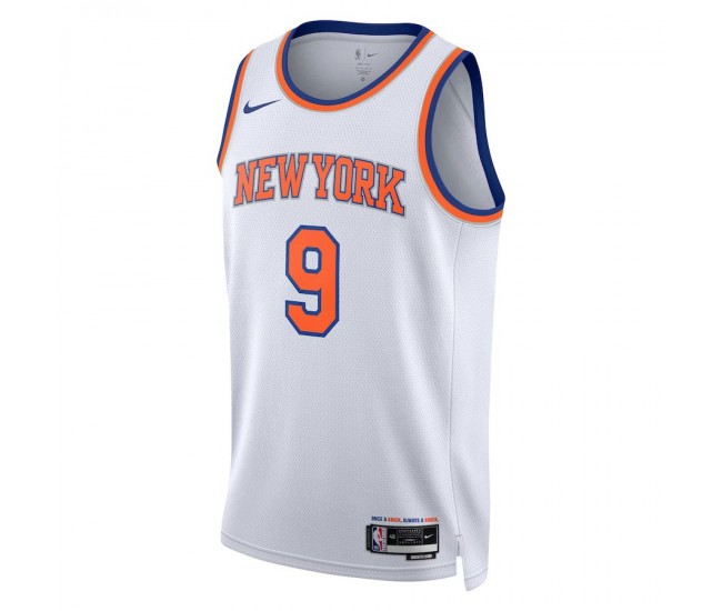 New York Knicks Barrett Nike 2023 Men Swingman Association Edition Jersey White