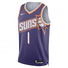 Phoenix Suns Booker Nike 2023 Men Swingman Icon Edition Jersey Purple