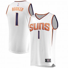 Phoenix Suns Devin Booker Men's Fanatics Branded White Fast Break Replica Jersey - Association Edition