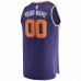 Phoenix Suns Men's Fanatics Branded Purple Fast Break Custom Replica Jersey - Icon Edition