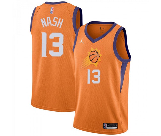 Phoenix Suns Nash Jordan 2023 Men Swingman Statement Edition Jersey Orange