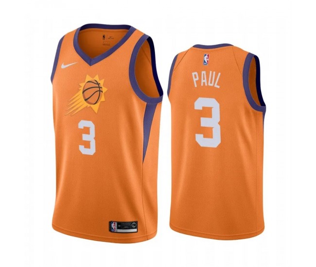Phoenix Suns Paul Jordan 2023 Men Swingman Statement Edition Jersey Orange