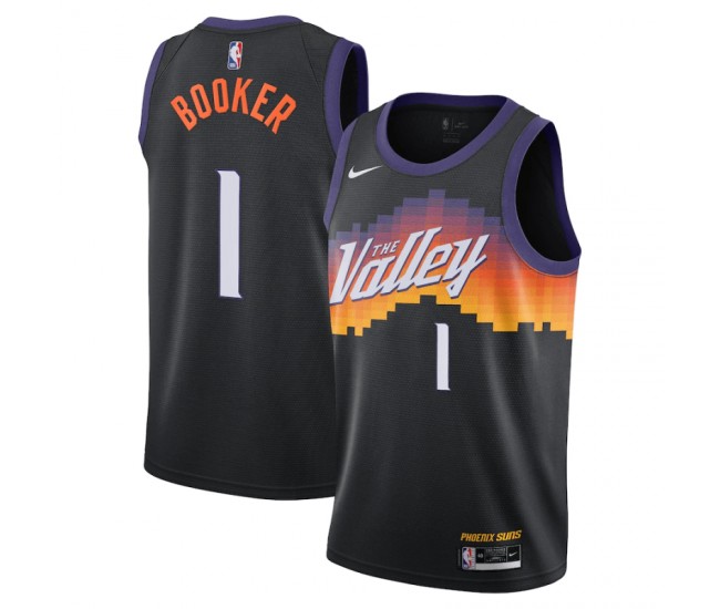 Phoenix Suns Booker Nike 2023 Men Swingman City Edition Jersey Black