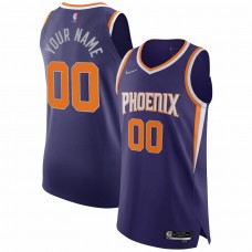 Phoenix Suns Men's Nike Purple 2021/22 Diamond Swingman Authentic Custom Jersey - Icon Edition