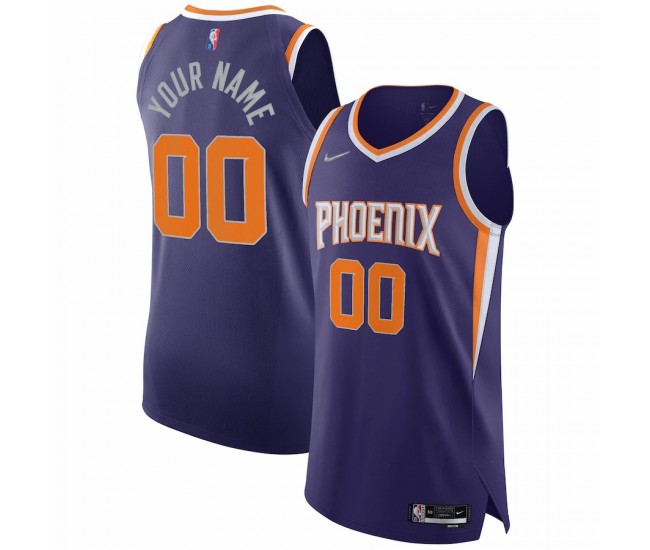 Phoenix Suns Men's Nike Purple 2021/22 Diamond Swingman Authentic Custom Jersey - Icon Edition