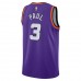 Phoenix Suns Paul Nike 2023 Men Swingman Hardwood Classic Edition Jersey Purple