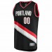Portland Trail Blazers Gary Payton II Men's Fanatics Branded Black Fast Break Replica Jersey - Icon Edition