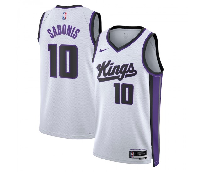 Sacramento Kings Nike 2023 Men Association Edition Swingman Jersey White