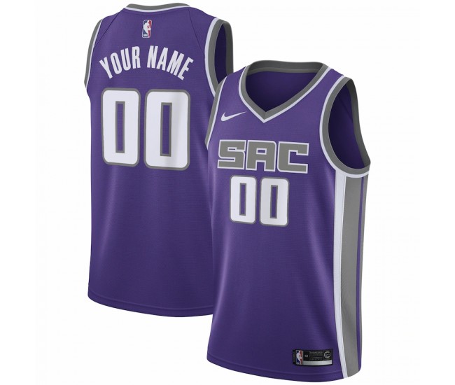 Sacramento Kings Men's Nike Purple Swingman Custom Jersey - Icon Edition