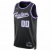 Sacramento Kings Men's Nike Black 2021/22 Swingman Custom Jersey - City Edition