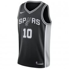 San Antonio Spurs Sochan Nike 2023 Men Swingman Icon Edition Jersey Black