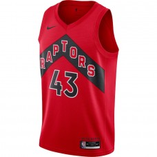 Toronto Raptors Siakam Nike 2023 Men Swingman Icon Edition Jersey Red