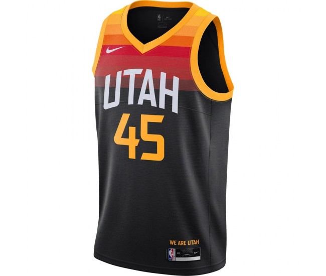 Utah Jazz Mitchell Nike 2023 Men Swingman City Edition Jersey Black