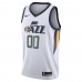 Utah Jazz Men's Nike White 2020/21 Swingman Custom Jersey - Association Edition
