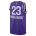 Utah Jazz Markkanen Nike 2023 Men Swingman City Edition Jersey Purple