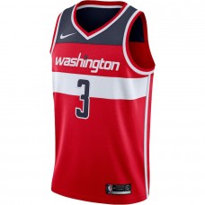 Washington Wizards Beal Nike 2023 Men Swingman Icon Edition Jersey Red