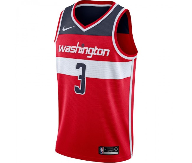 Washington Wizards Beal Nike 2023 Men Swingman Icon Edition Jersey Red