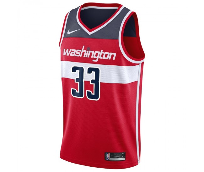 Washington Wizards Kuzma Nike 2023 Men Swingman Icon Edition Jersey Red