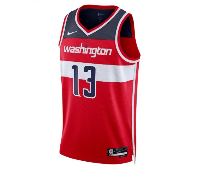 Washington Wizards Poole Nike 2023 Men Swingman Icon Edition Jersey Red