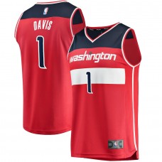 Washington Wizards Johnny Davis Men's Fanatics Branded Red 2022 NBA Draft First Round Pick Fast Break Replica Player Jersey Icon - Edition