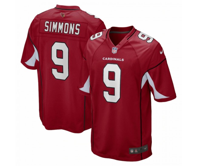 Arizona Cardinals Isaiah Simmons Men's Nike Cardinal Player Game Jersey