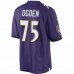 Mens Nike Jonathan Ogden Purple Baltimore Ravens Retired Player Limited Jersey