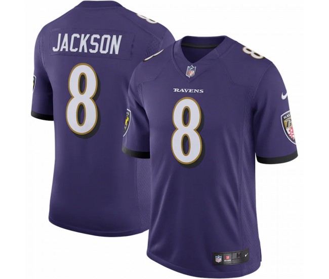 Baltimore Ravens Lamar Jackson Men's Nike Purple Speed Machine Limited Jersey