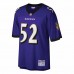 Baltimore Ravens Ray Lewis Men's Mitchell & Ness Purple Big & Tall 2000 Retired Player Replica Jersey