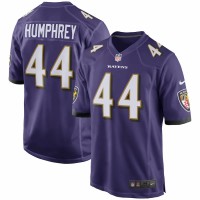 Baltimore Ravens Marlon Humphrey Men's Nike Purple Player Game Jersey