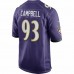 Baltimore Ravens Calais Campbell Men's Nike Purple Game Player Jersey