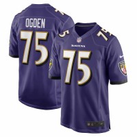 Baltimore Ravens Jonathan Ogden Men's Nike Purple Retired Player Game Jersey