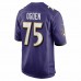 Baltimore Ravens Jonathan Ogden Men's Nike Purple Retired Player Game Jersey