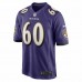 Baltimore Ravens Ja'Wuan James Men's Nike Purple Game Jersey