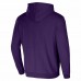Baltimore Ravens Men's NFL x Darius Rucker Collection by Fanatics Purple Washed Pullover Hoodie