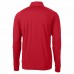 Baltimore Ravens Men's Cutter & Buck Red Big & Tall Adapt Eco Knit Stretch Recycled Quarter-Zip Pullover Top