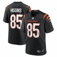 Cincinnati Bengals Tee Higgins Men's Nike Black Game Jersey