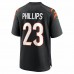 Cincinnati Bengals Darius Phillips Men's Nike Black Game Jersey