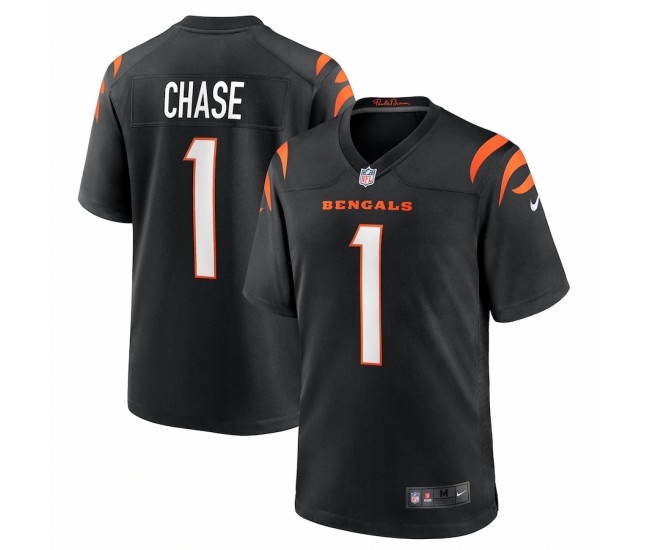Cincinnati Bengals Ja'Marr Chase Men's Nike Black Game Jersey