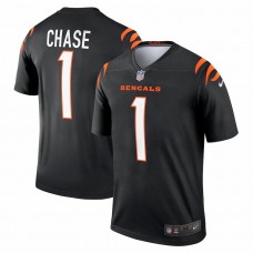 Cincinnati Bengals Ja'Marr Chase Men's Nike Black Legend Jersey