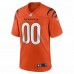 Cincinnati Bengals Men's Nike Orange Alternate Game Custom Jersey