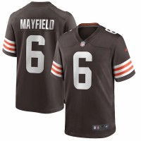 Cleveland Browns Baker Mayfield Men's Nike Brown Game Player Jersey