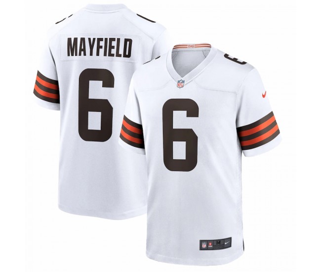 Cleveland Browns Baker Mayfield Men's Nike White Player Game Jersey