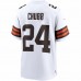 Cleveland Browns Men's Nick Chubb Nike White Game Jersey