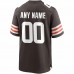 Cleveland Browns Men's Nike Brown Custom Game Jersey