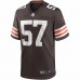 Cleveland Browns Clay Matthews Men's Nike Brown Game Retired Player Jersey