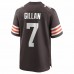 Cleveland Browns Jamie Gillan Men's Nike Brown Game Jersey