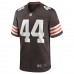 Cleveland Browns Sione Takitaki Men's Nike Brown Game Jersey